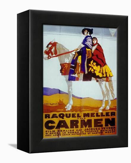 Carmen De Jacquesfeyder Avec Raquel Meller 1926-null-Framed Stretched Canvas