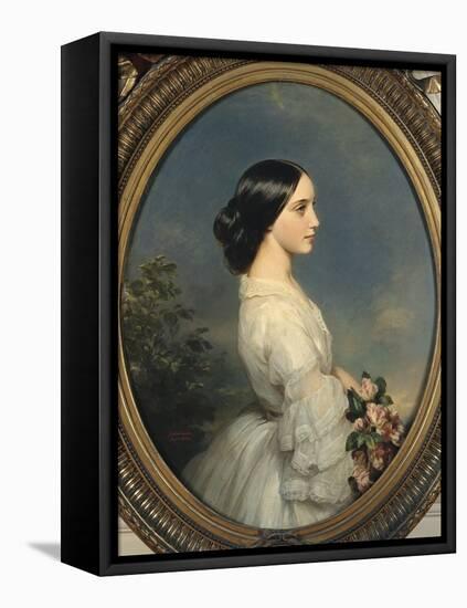 Carmen-Ida Aguado (1847-1880)-Franz Xaver Winterhalter-Framed Premier Image Canvas