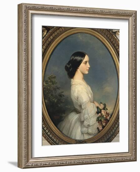 Carmen-Ida Aguado (1847-1880)-Franz Xaver Winterhalter-Framed Giclee Print