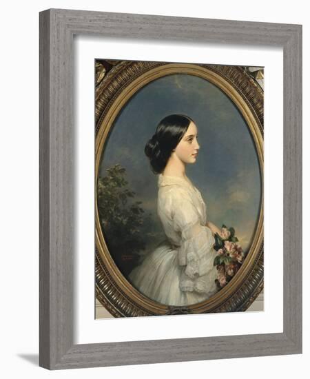 Carmen-Ida Aguado (1847-1880)-Franz Xaver Winterhalter-Framed Giclee Print