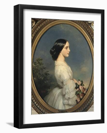 Carmen-Ida Aguado (1847-1880)-Franz Xaver Winterhalter-Framed Giclee Print