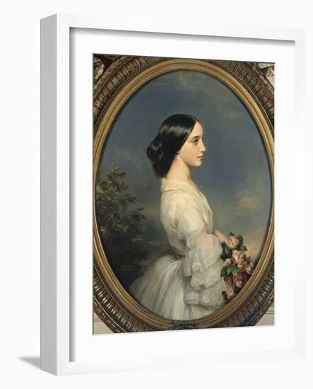 Carmen-Ida Aguado (1847-1880)-Franz Xaver Winterhalter-Framed Giclee Print