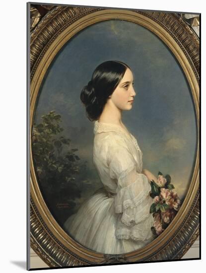 Carmen-Ida Aguado (1847-1880)-Franz Xaver Winterhalter-Mounted Giclee Print