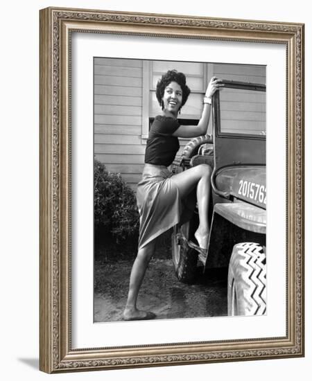 Carmen Jones, Dorothy Dandridge, 1954-null-Framed Premium Photographic Print