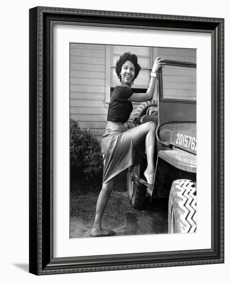 Carmen Jones, Dorothy Dandridge, 1954-null-Framed Premium Photographic Print