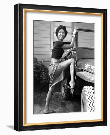 Carmen Jones, Dorothy Dandridge, 1954-null-Framed Premium Photographic Print
