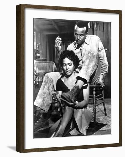 Carmen Jones, Dorothy Dandridge, Harry Belafonte, 1954-null-Framed Photo