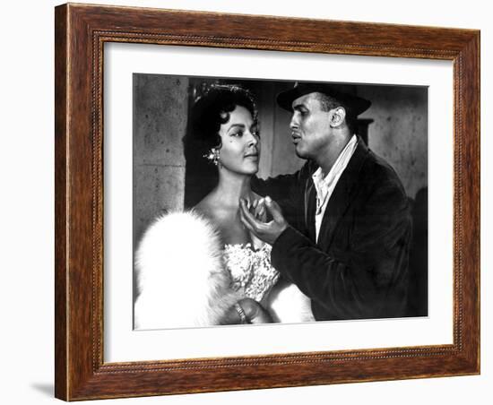 Carmen Jones, Dorothy Dandridge, Harry Belafonte, 1954-null-Framed Photo