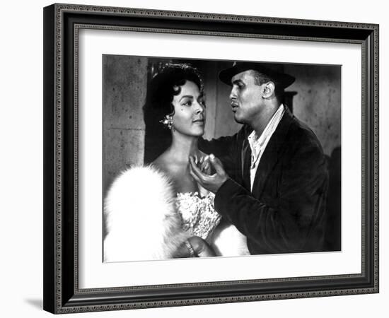 Carmen Jones, Dorothy Dandridge, Harry Belafonte, 1954-null-Framed Photo