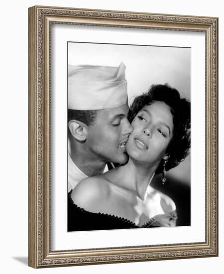 Carmen Jones, Harry Belafonte, Dorothy Dandridge, 1954-null-Framed Photo