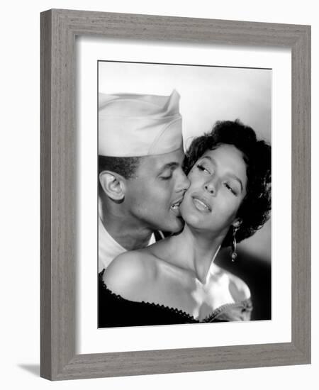 Carmen Jones, Harry Belafonte, Dorothy Dandridge, 1954-null-Framed Photo