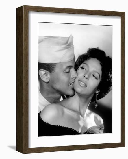 Carmen Jones, Harry Belafonte, Dorothy Dandridge, 1954-null-Framed Photo