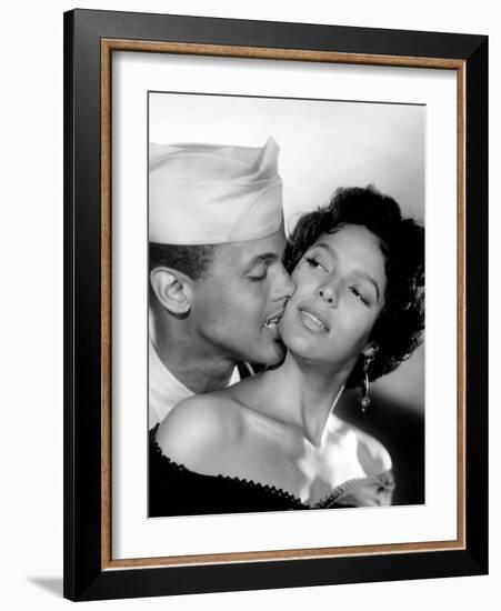 Carmen Jones, Harry Belafonte, Dorothy Dandridge, 1954-null-Framed Photo