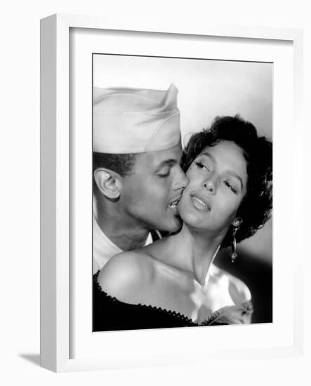 Carmen Jones, Harry Belafonte, Dorothy Dandridge, 1954-null-Framed Photo