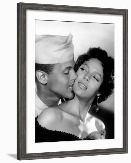 Carmen Jones, Harry Belafonte, Dorothy Dandridge, 1954-null-Framed Photo