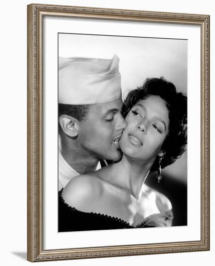 Carmen Jones, Harry Belafonte, Dorothy Dandridge, 1954-null-Framed Photo