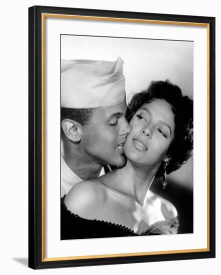 Carmen Jones, Harry Belafonte, Dorothy Dandridge, 1954-null-Framed Photo