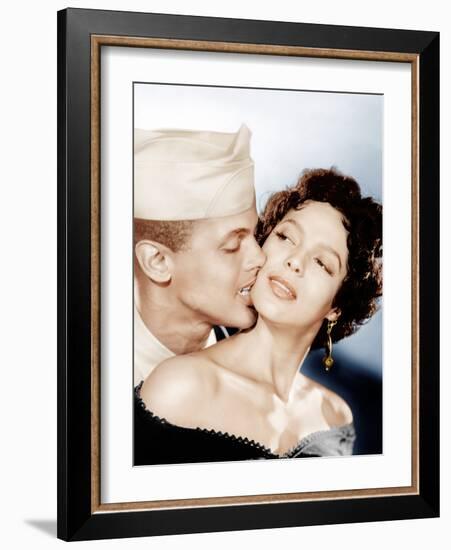 Carmen Jones, Harry Belafonte, Dorothy Dandridge, 1954-null-Framed Photo