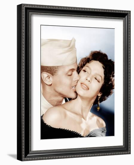 Carmen Jones, Harry Belafonte, Dorothy Dandridge, 1954-null-Framed Photo