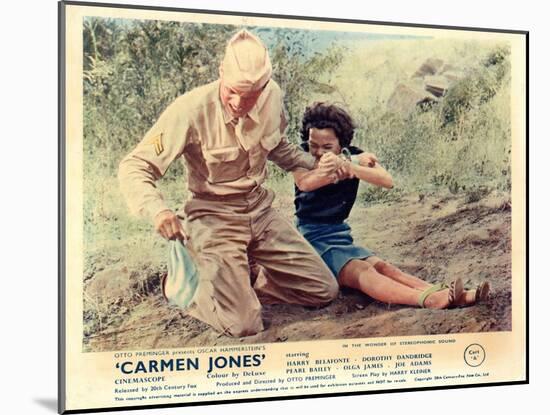 Carmen Jones - Lobby Card Reproduction-null-Mounted Photo