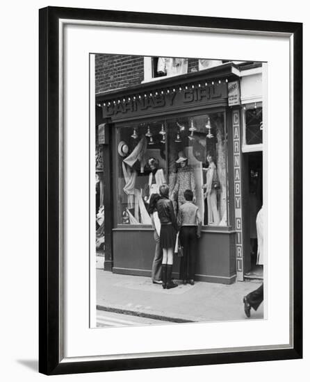 Carnaby Street Boutique-null-Framed Photographic Print