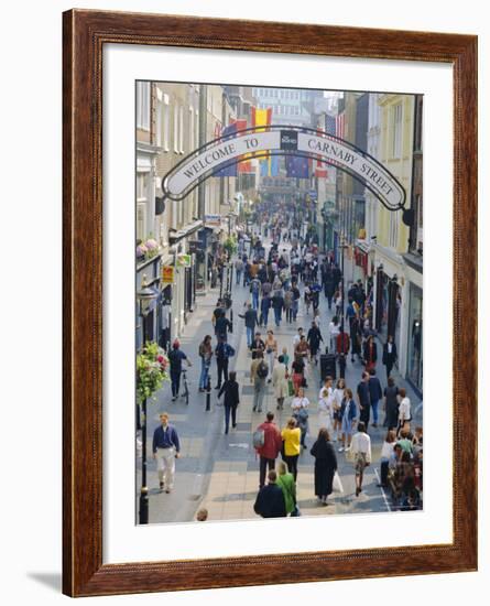Carnaby Street, London, England, UK-Adina Tovy-Framed Photographic Print