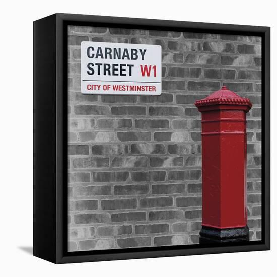 Carnaby Street-Joseph Eta-Framed Stretched Canvas