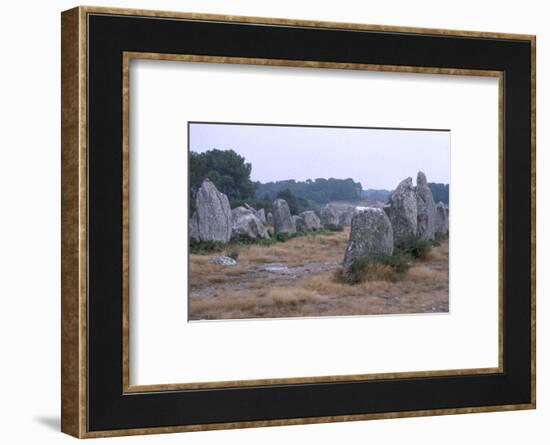 Carnac Alignments, Brittany, France, c20th century-CM Dixon-Framed Photographic Print