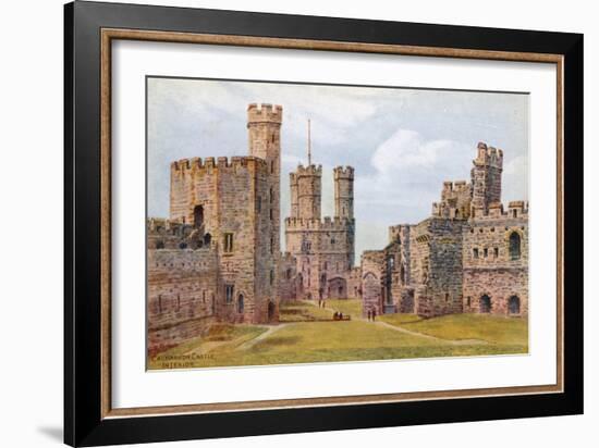 Carnarvon Castle, Interior-Alfred Robert Quinton-Framed Giclee Print
