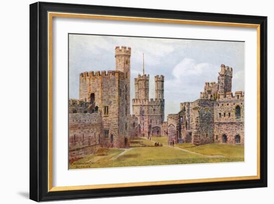 Carnarvon Castle, Interior-Alfred Robert Quinton-Framed Giclee Print