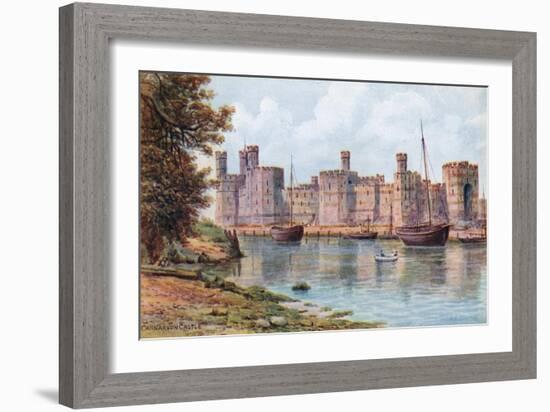 Carnarvon Castle-Alfred Robert Quinton-Framed Giclee Print