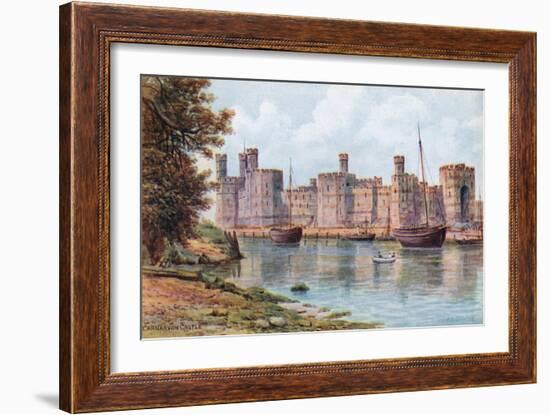 Carnarvon Castle-Alfred Robert Quinton-Framed Giclee Print