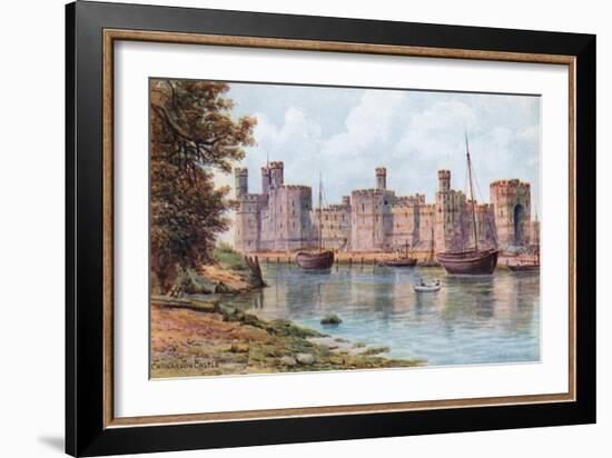 Carnarvon Castle-Alfred Robert Quinton-Framed Giclee Print