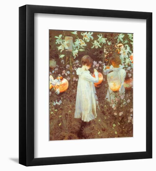 Carnation, Lily, Lily, Rose-John Singer Sargent-Framed Art Print