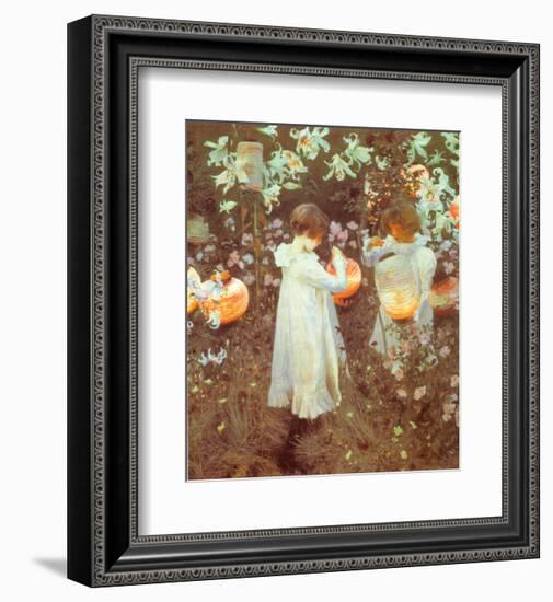 Carnation, Lily, Lily, Rose-John Singer Sargent-Framed Art Print