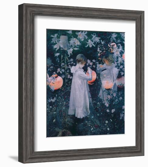 Carnation, Lily, Lily, Rose-John Singer Sargent-Framed Giclee Print