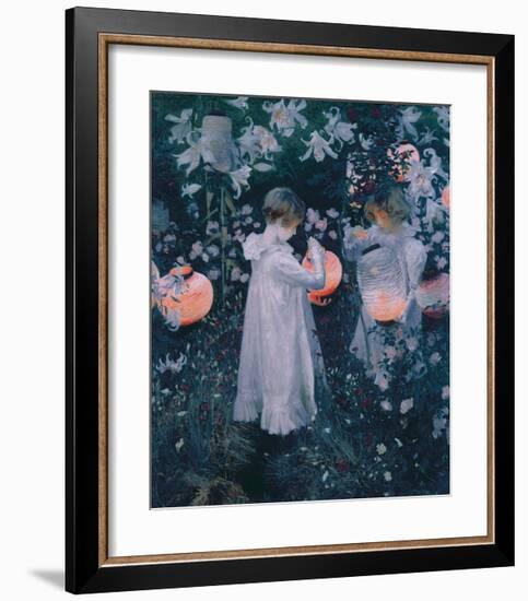 Carnation, Lily, Lily, Rose-John Singer Sargent-Framed Giclee Print