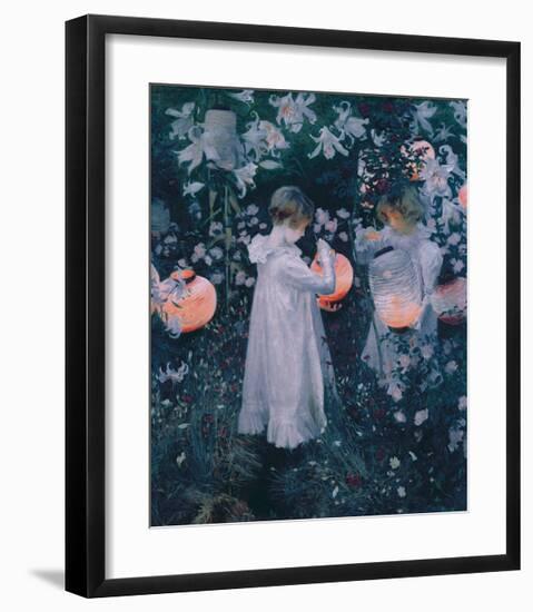 Carnation, Lily, Lily, Rose-John Singer Sargent-Framed Giclee Print