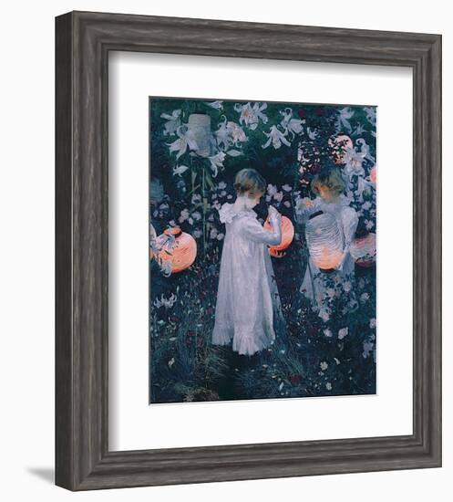 Carnation, Lily, Lily, Rose-John Singer Sargent-Framed Art Print