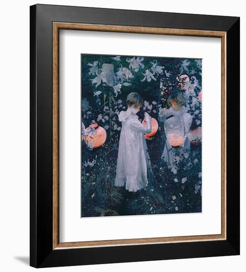 Carnation, Lily, Lily, Rose-John Singer Sargent-Framed Art Print