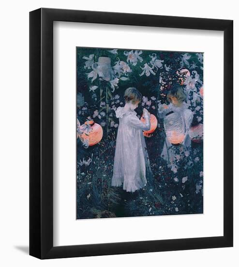Carnation, Lily, Lily, Rose-John Singer Sargent-Framed Art Print