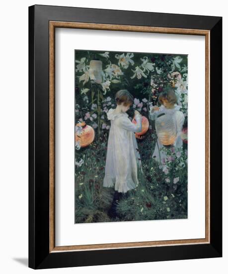 Carnation, Lily, Lily, Rose-John Singer Sargent-Framed Giclee Print