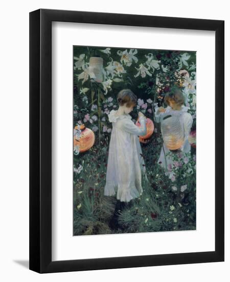 Carnation, Lily, Lily, Rose-John Singer Sargent-Framed Giclee Print