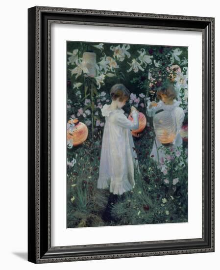 Carnation, Lily, Lily, Rose-John Singer Sargent-Framed Giclee Print