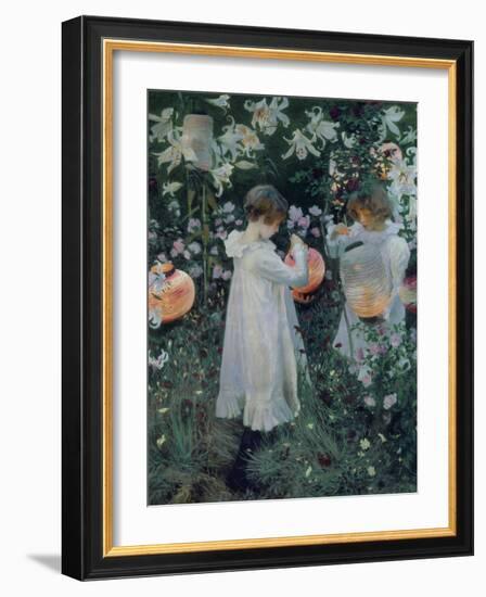 Carnation, Lily, Lily, Rose-John Singer Sargent-Framed Giclee Print