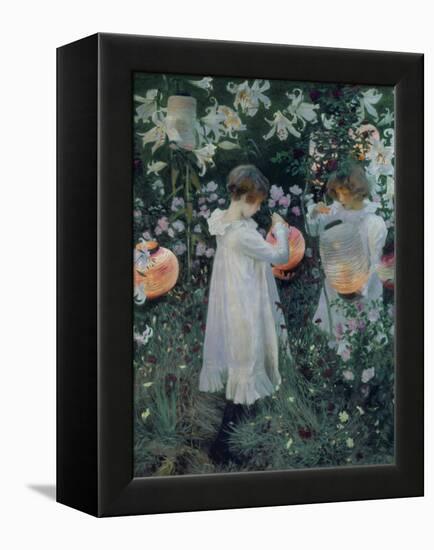 Carnation, Lily, Lily, Rose-John Singer Sargent-Framed Premier Image Canvas