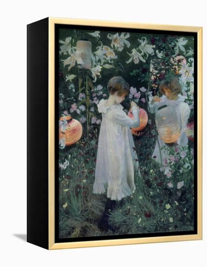 Carnation, Lily, Lily, Rose-John Singer Sargent-Framed Premier Image Canvas