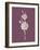 Carnation Purple Flower-Jasmine Woods-Framed Art Print