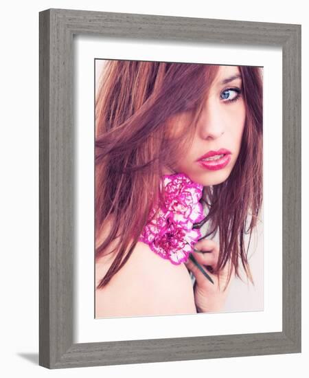 Carnation-Sabina Rosch-Framed Photographic Print