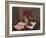 Carnations and Account Books-Edgar Degas-Framed Giclee Print